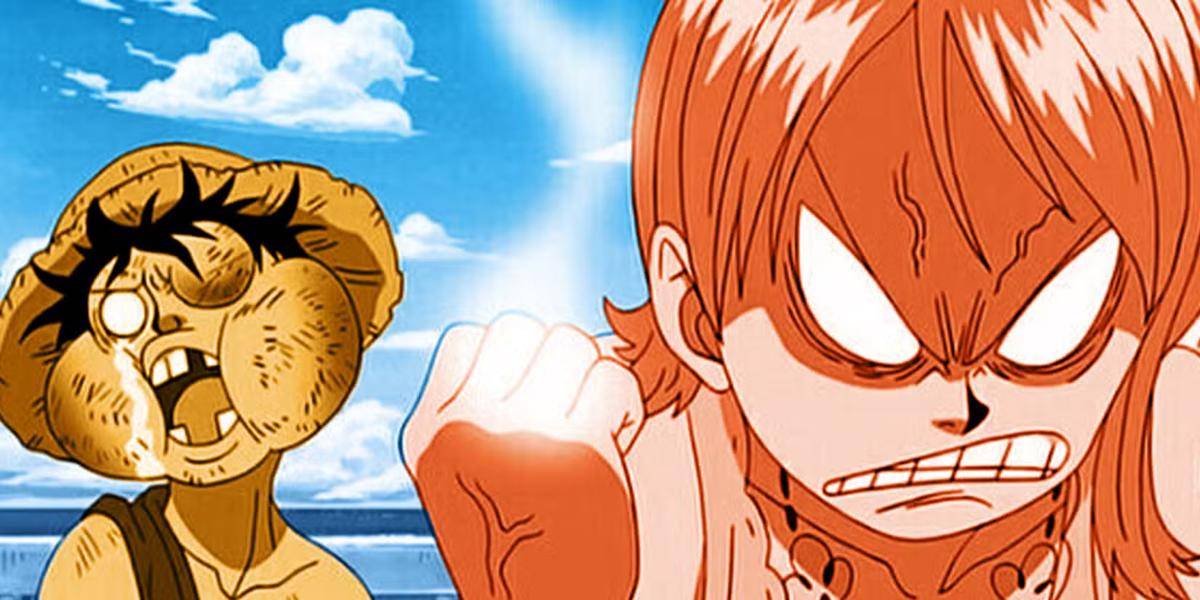 Nami memukul Nami