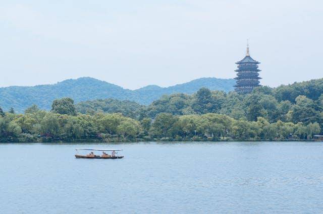 Leifeng Pagoda di China