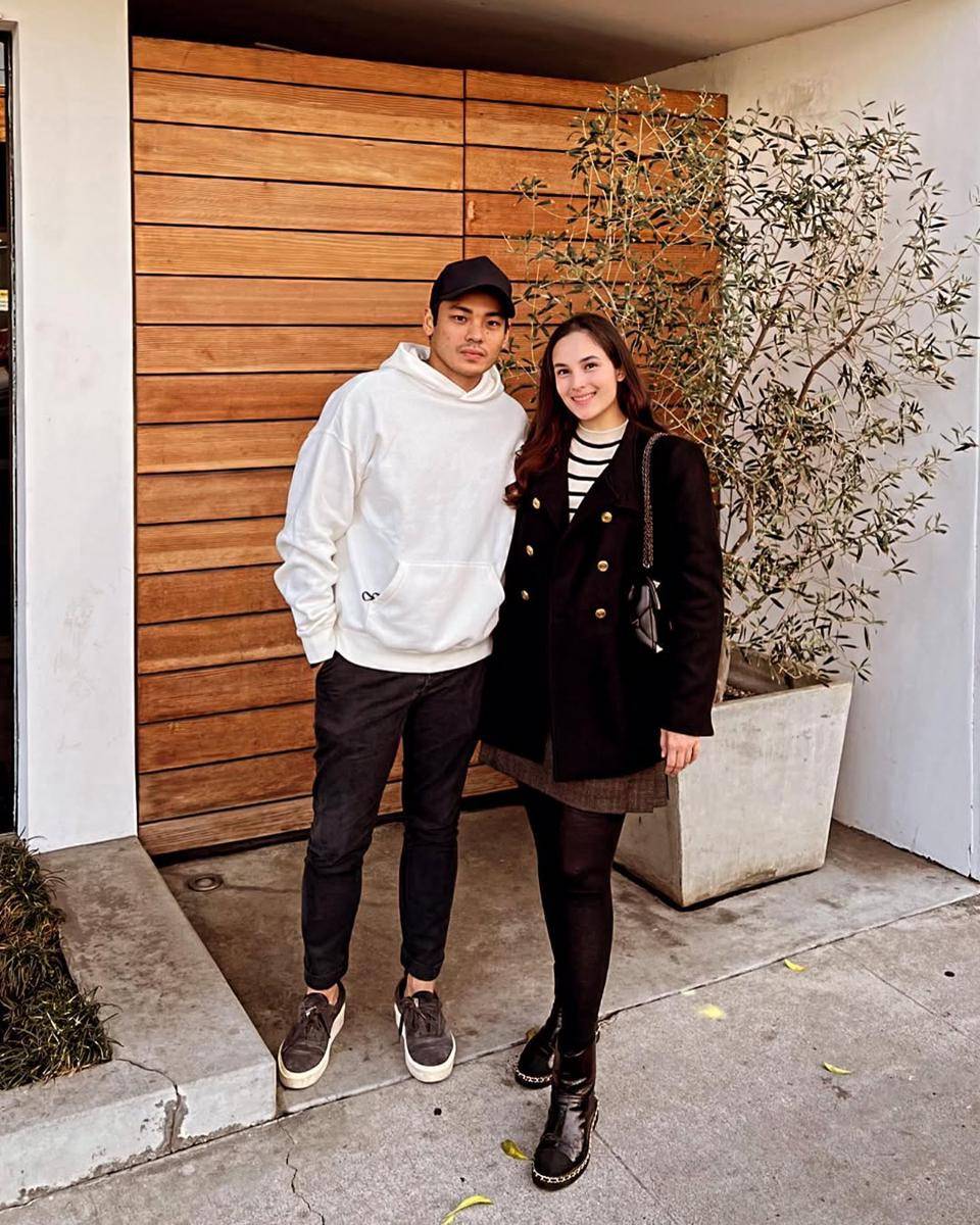 Gaya OOTD Rob Clinton dan Chelsea Islan (instagram.com/robclintonkardinal)