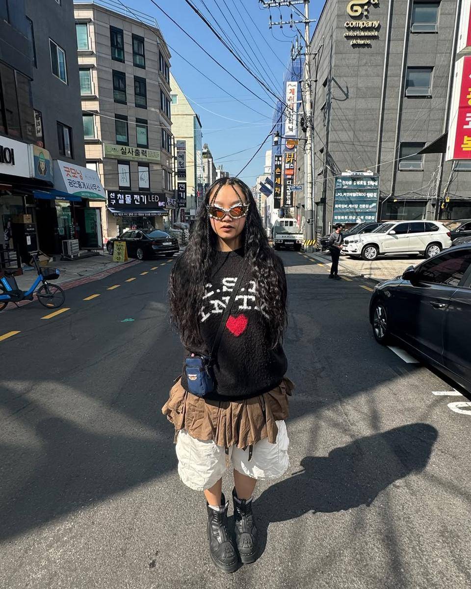 Gaya OOTD Audrey Nuna (instagram.com/audreynuna)