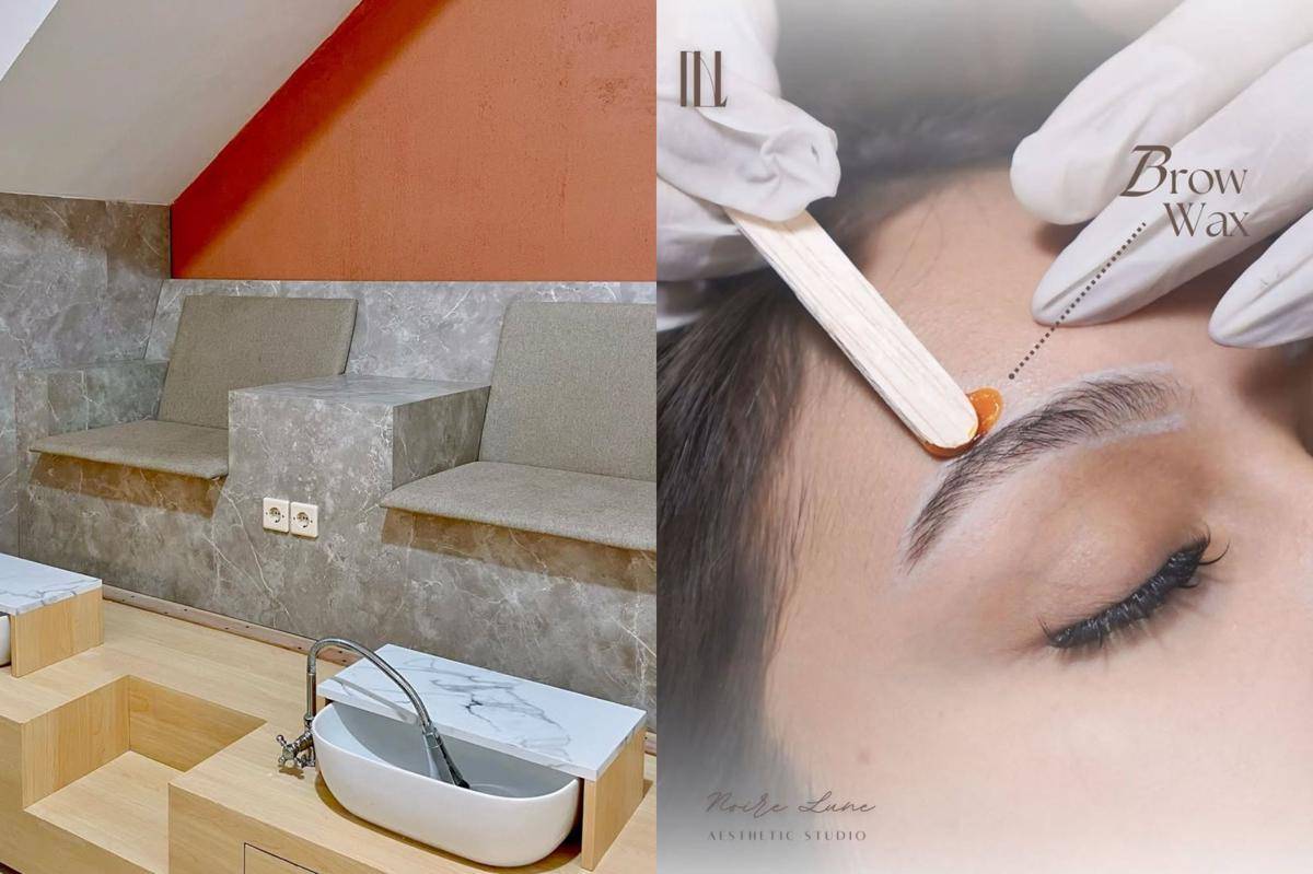potret salon waxing Noire Lune Lash Nail Brow Studio (instagram.com/noirelune.studio)