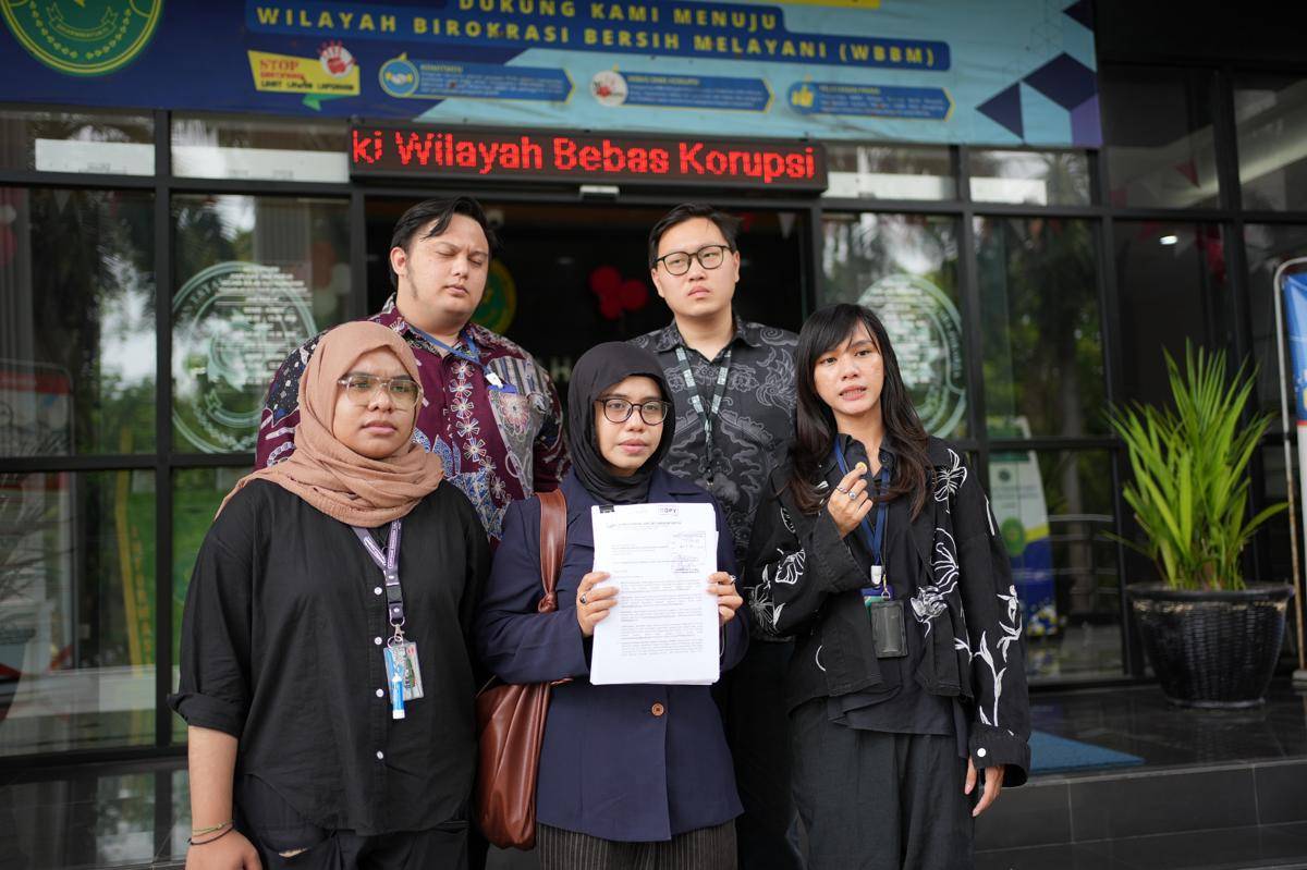 Koalisi Masyarakat Sipil melawan Impunitas mendaftarkan gugatan ke Pengadilan Tata Usaha Negara (PTUN) Jakarta terhadap Menteri Kebudayaan RI Fadli Zon pada Kamis (11/9/2025) (Dok/ Koalisi Masyarakat Sipil Melawan Impunitas)
