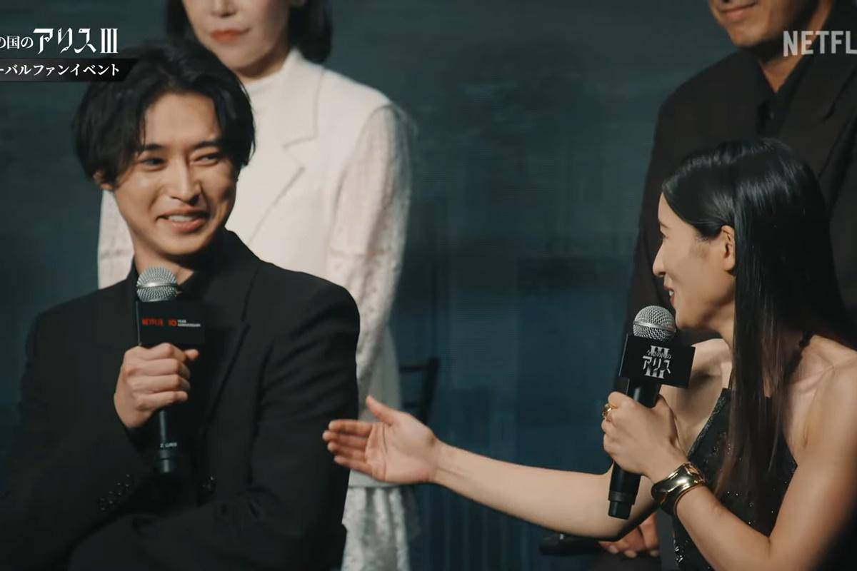 potret cast Alice in Borderland Season 3 di global fan event