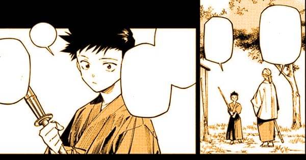 Maki saat melatih Tsurugi - Jujutsu Kaisen Modulo