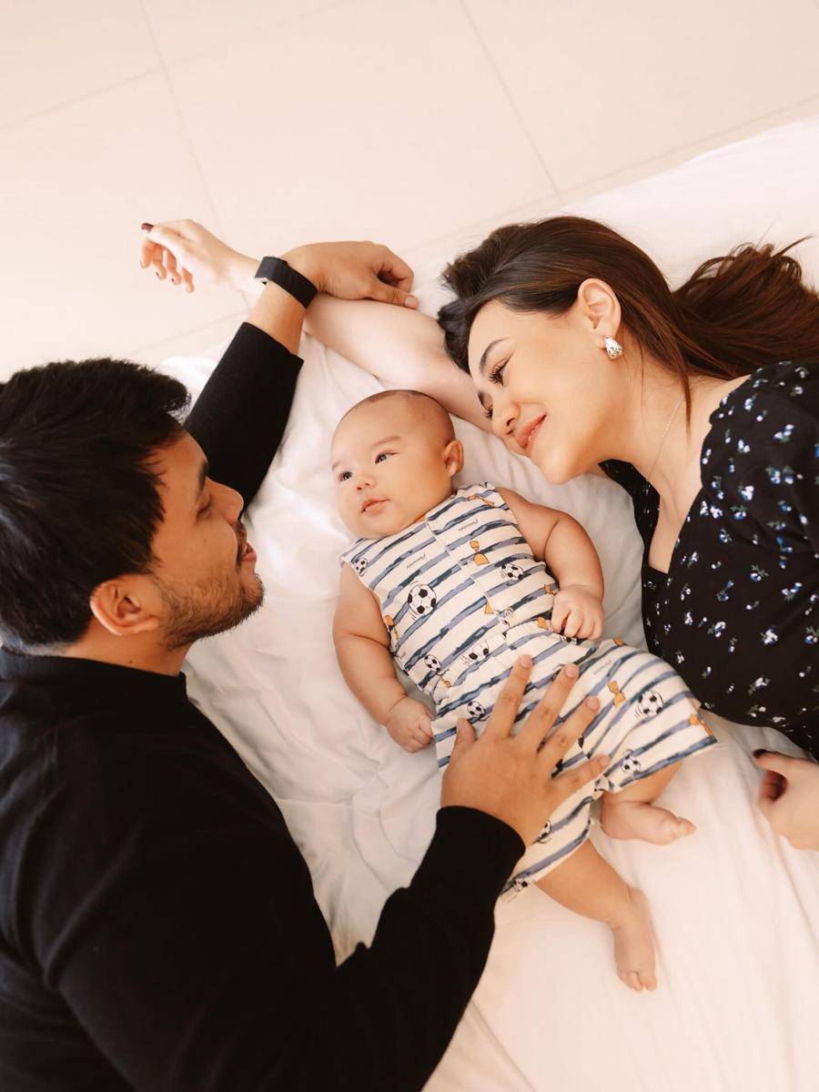 potret perdana Baby Arash