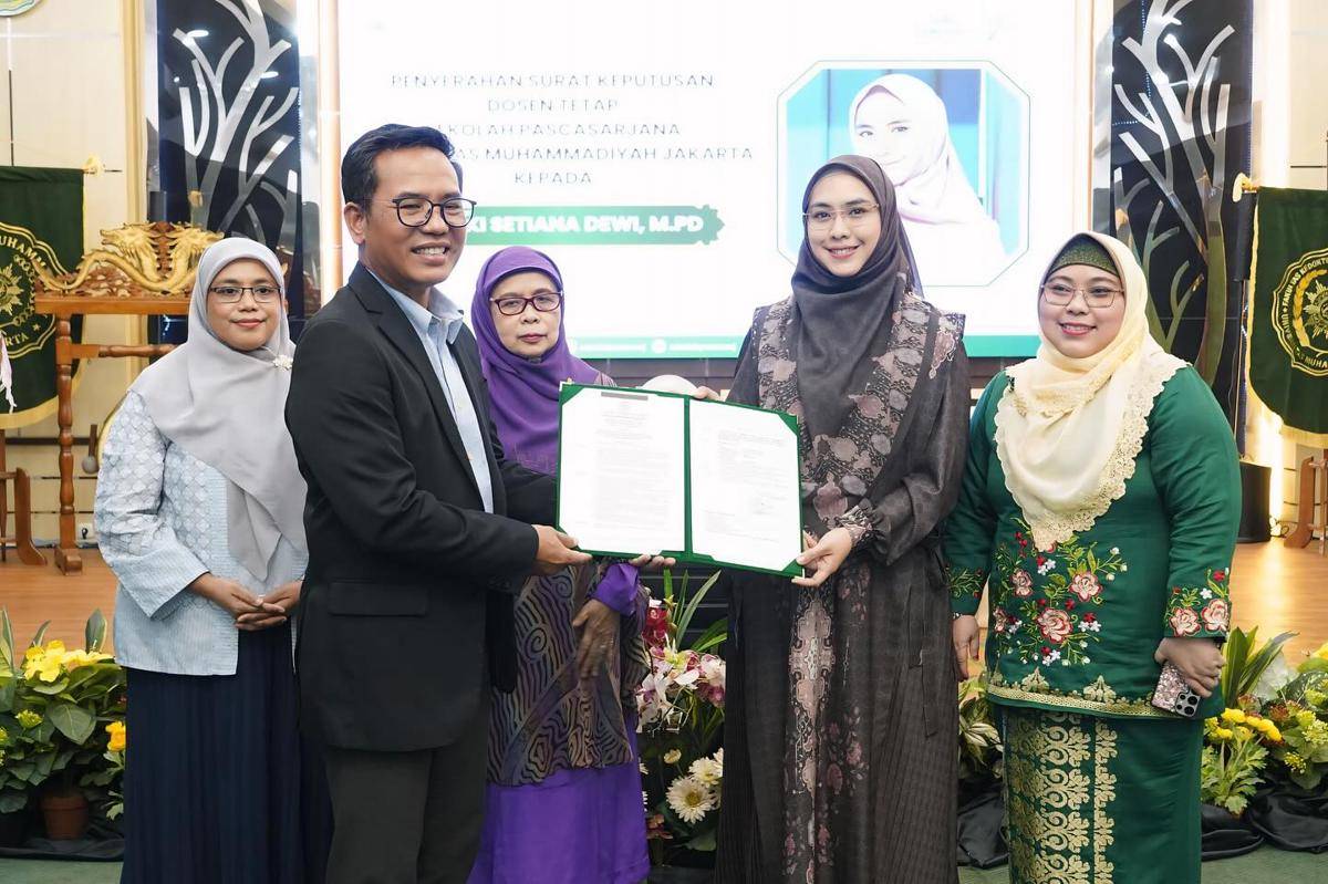 Oki Setiana Dewi Diangkat Jadi Dosen di UMJ