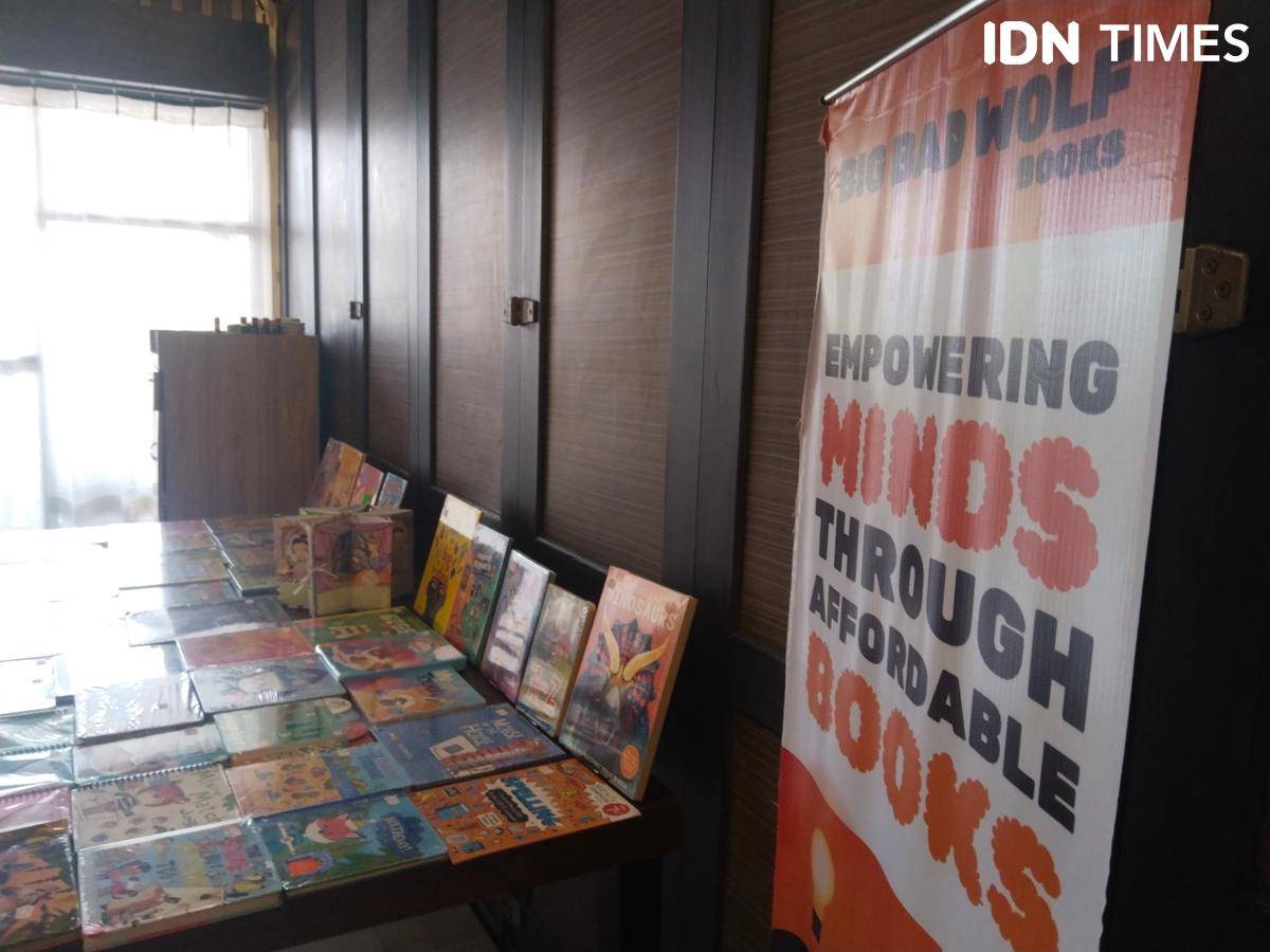 Bazar Buku Palembang (IDN Times/Feny Maulia Agustin)