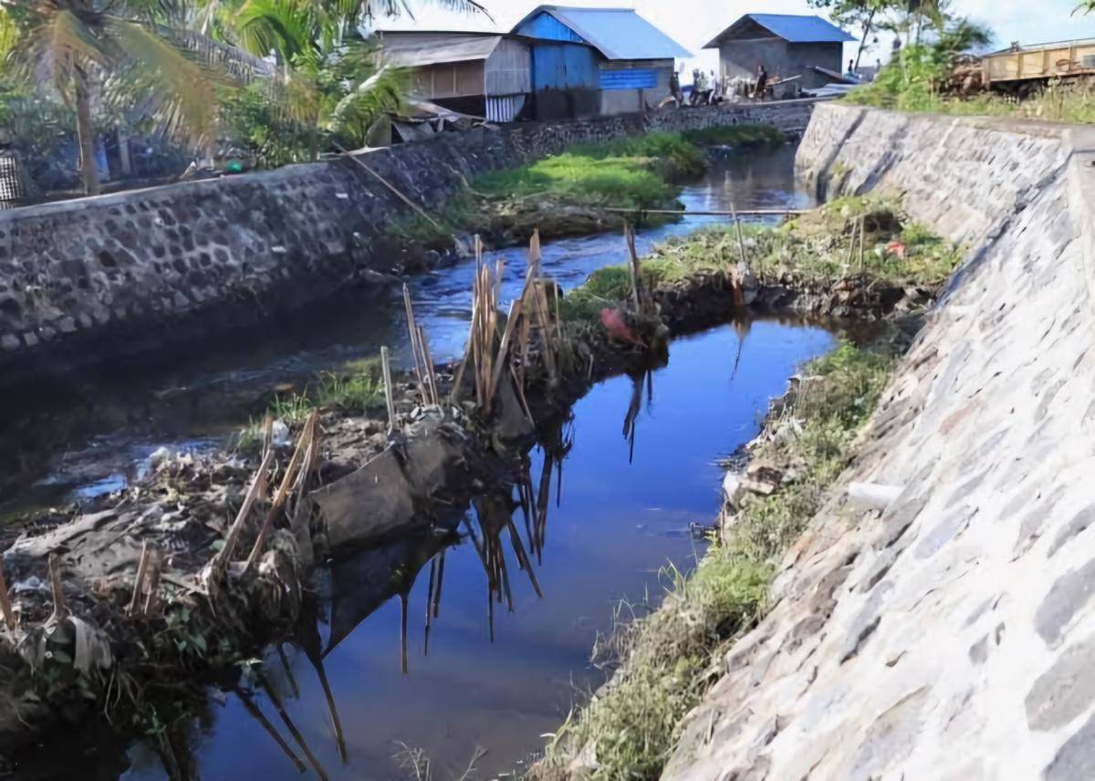 Kondisi Sungai Candigara di Desa Kusamba