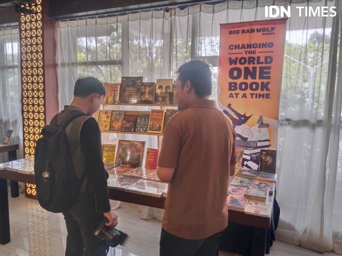 Bazar Buku Palembang (IDN Times/Feny Maulia Agustin)