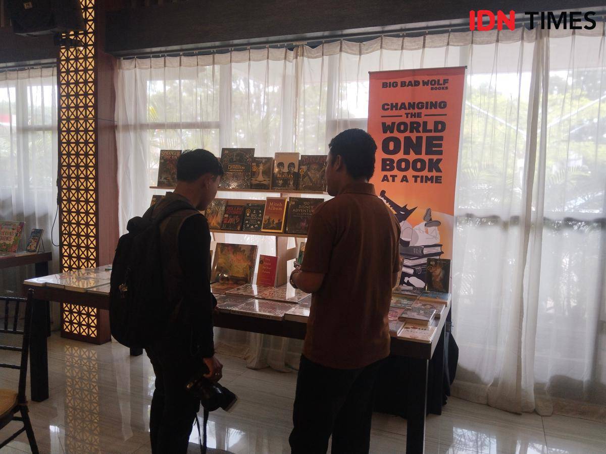 Bazar Buku Palembang (IDN Times/Feny Maulia Agustin)