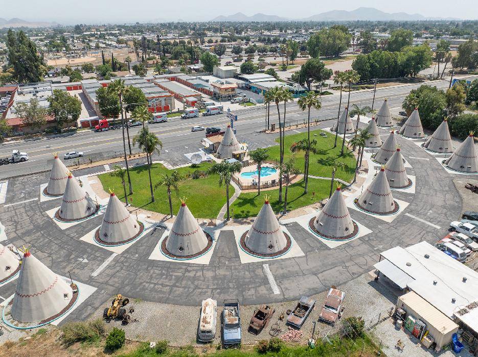 Potret The Wigwam Motel, Amerika Serikat