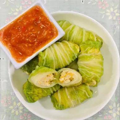 Resep Sawi Putih Isi Ayam
