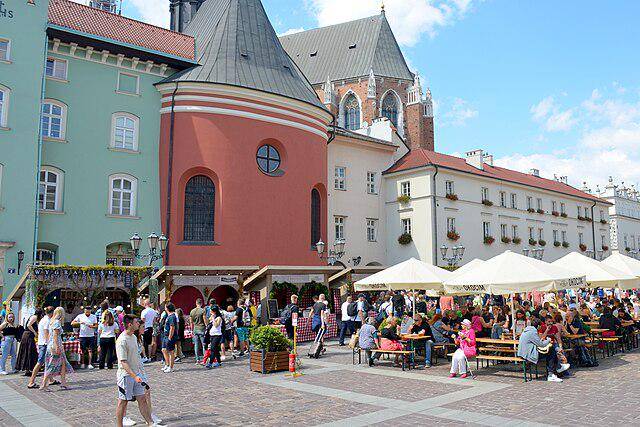 potret Kota Krakow, Polandia