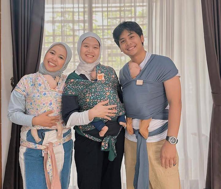 potret Alca Octaviani dan Bintang Emon ikut kelas kehamilan