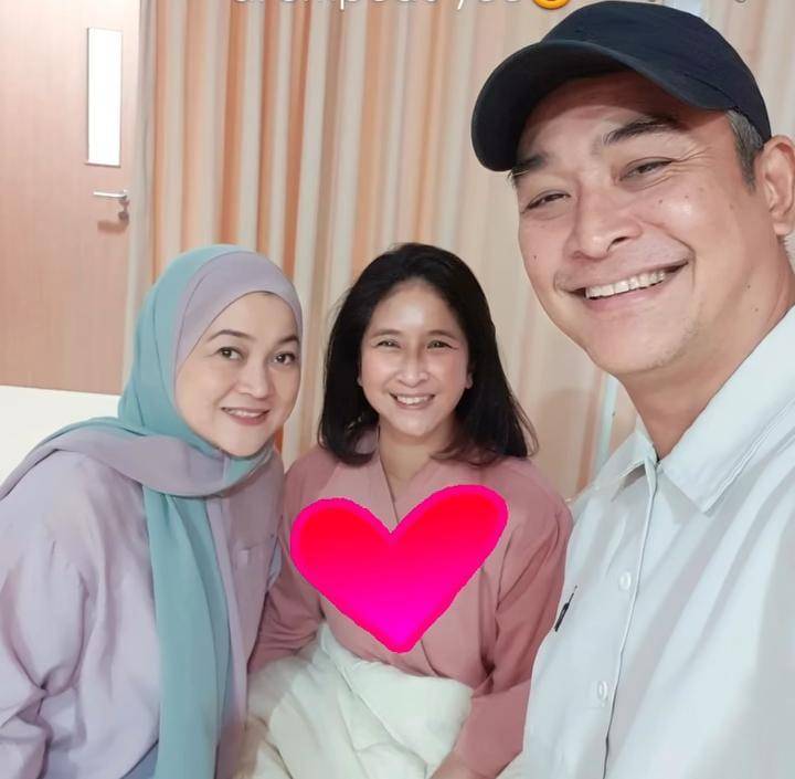 potret Novita Angie operasi batu empedu