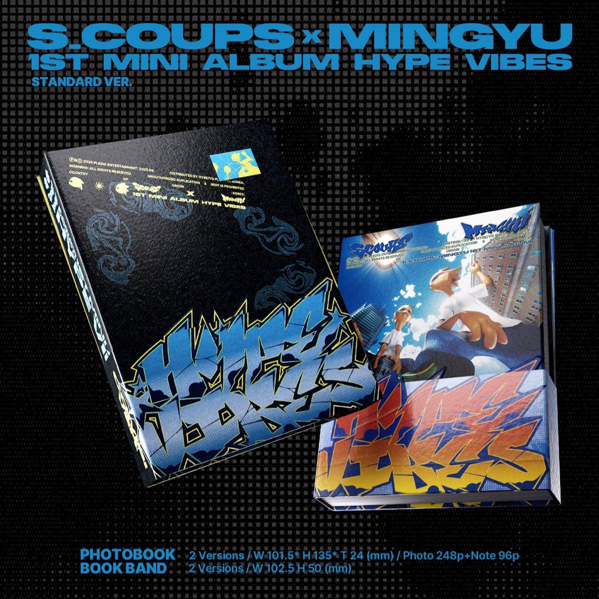 mini album HYPE VIBES milik S.Coups dan Mingyu SEVENTEEN