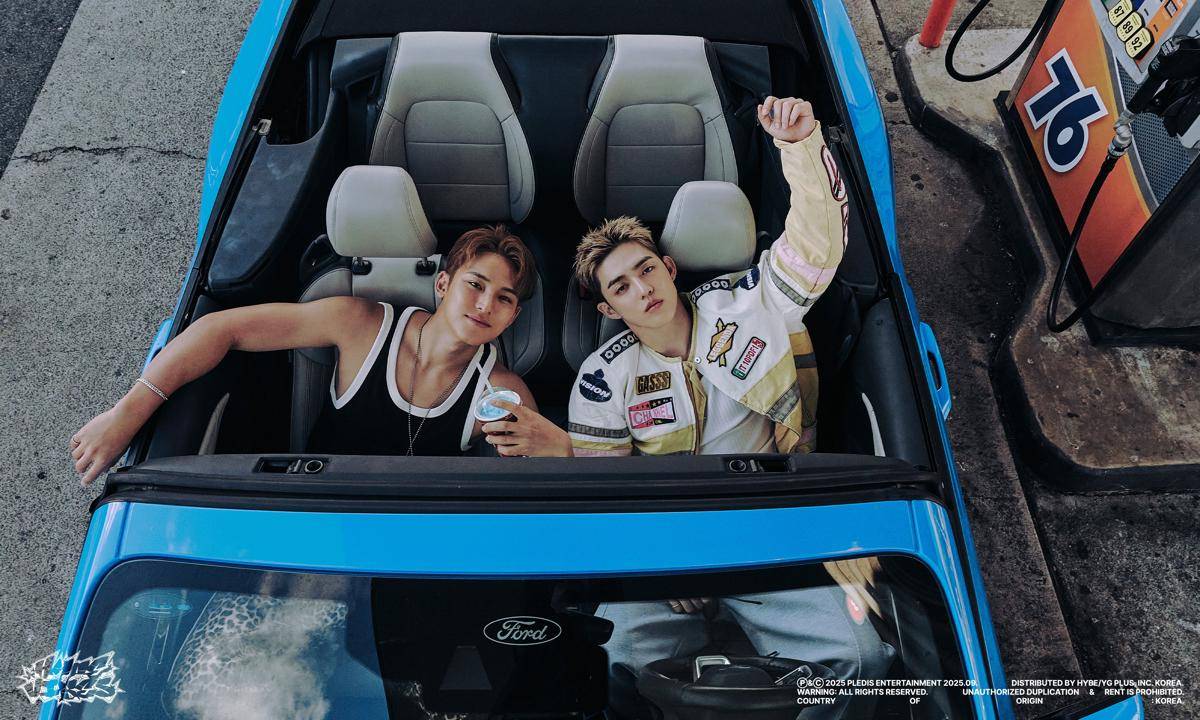 S.Coups dan Mingyu SEVENTEEN di mini album HYPE VIBES