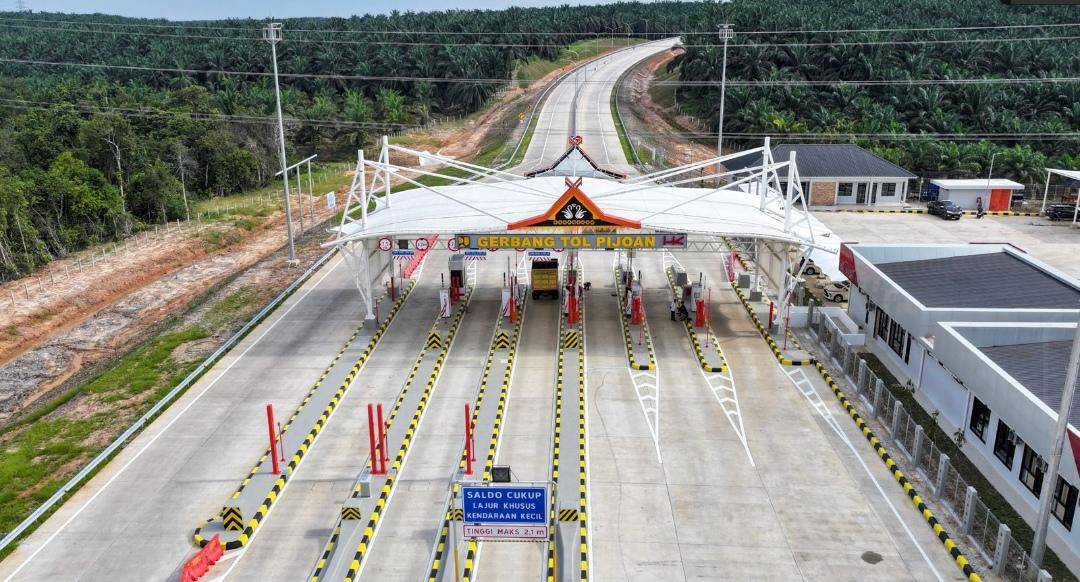 Gerbang Tol Pijoan. (Dok. Hutama Karya)