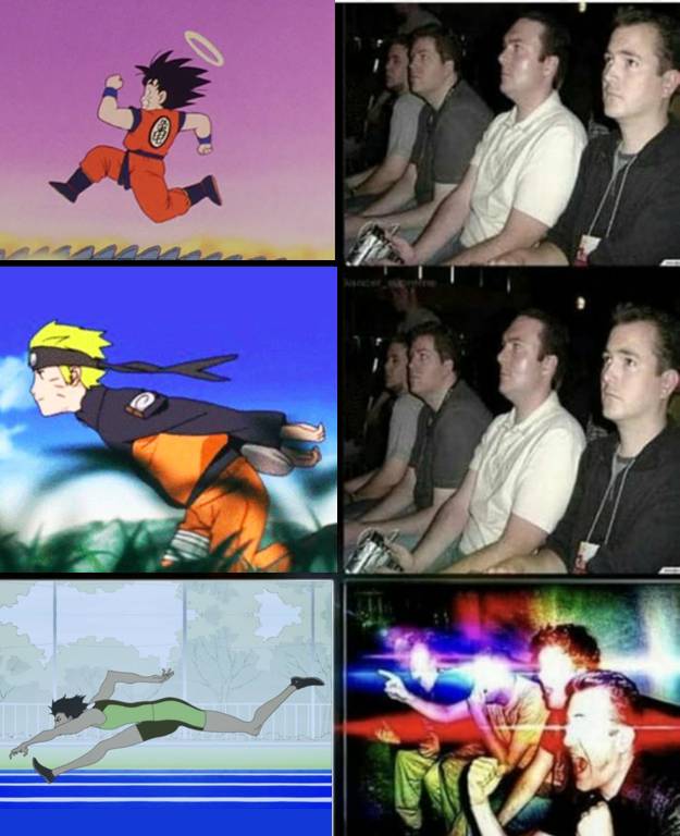 meme anime tentang berlari (reddit.com/r/Animemes)