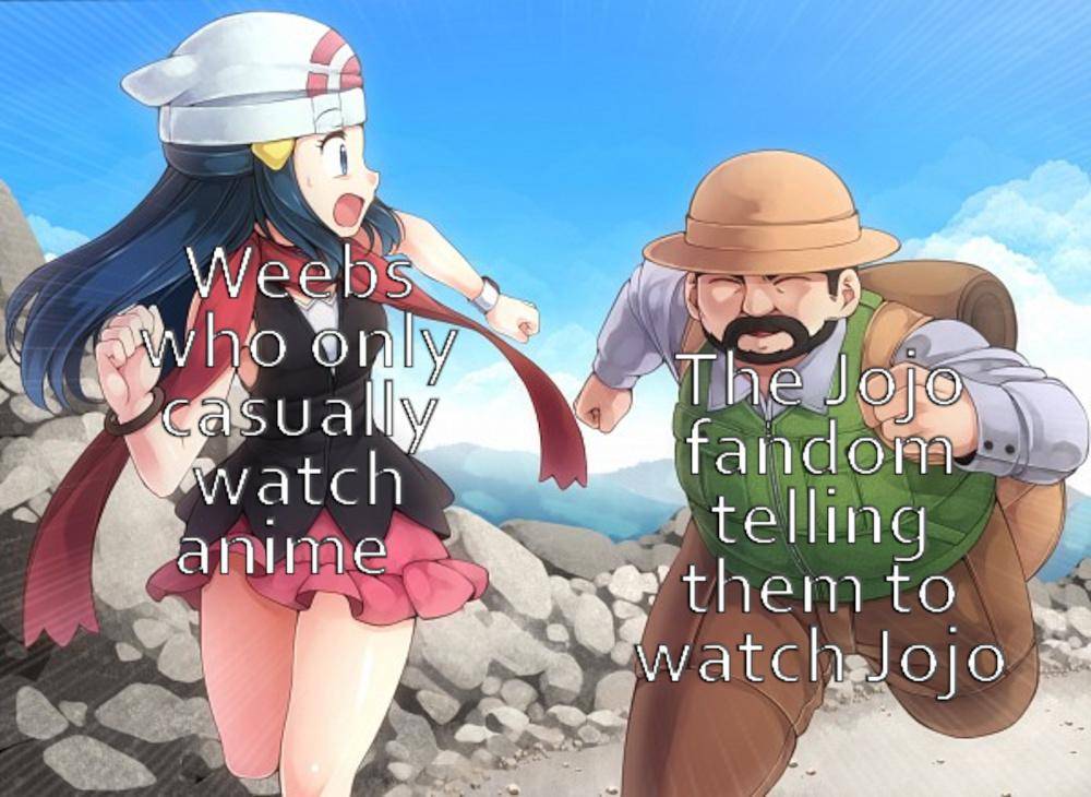 meme anime tentang berlari (reddit.com/user/Ban_me_IDGAF)