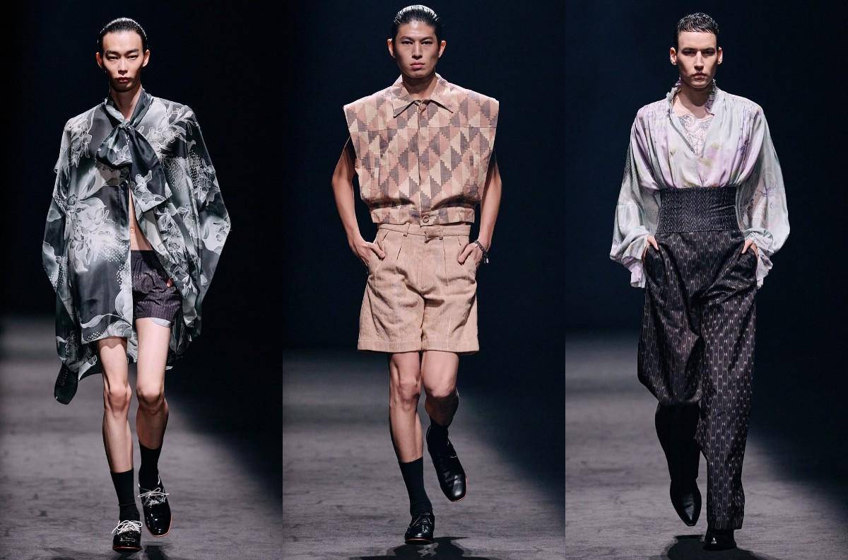 Koleksi Wisharawish S/S '26 di Rakuten Fashion Week Tokyo (instagram.com/wisharawish)