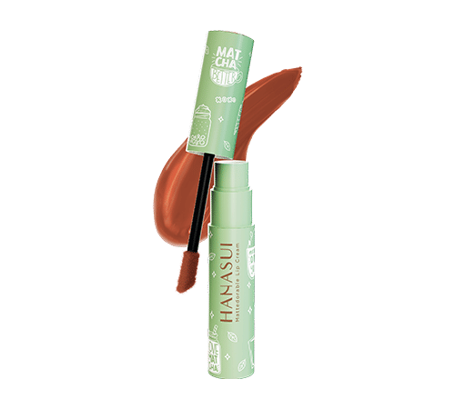 Hanasui Mattedorable Lip Cream Matcha Latte (hanasui.id)
