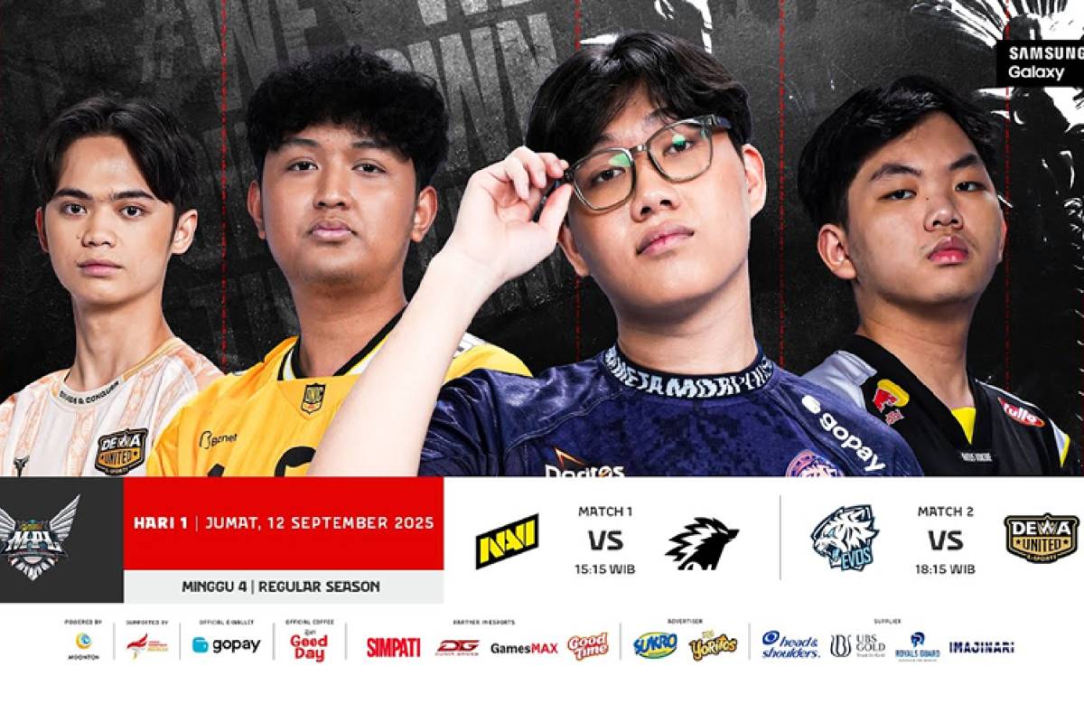 pertandingan hari ke-1 Minggu ke-4 MPL ID S16 