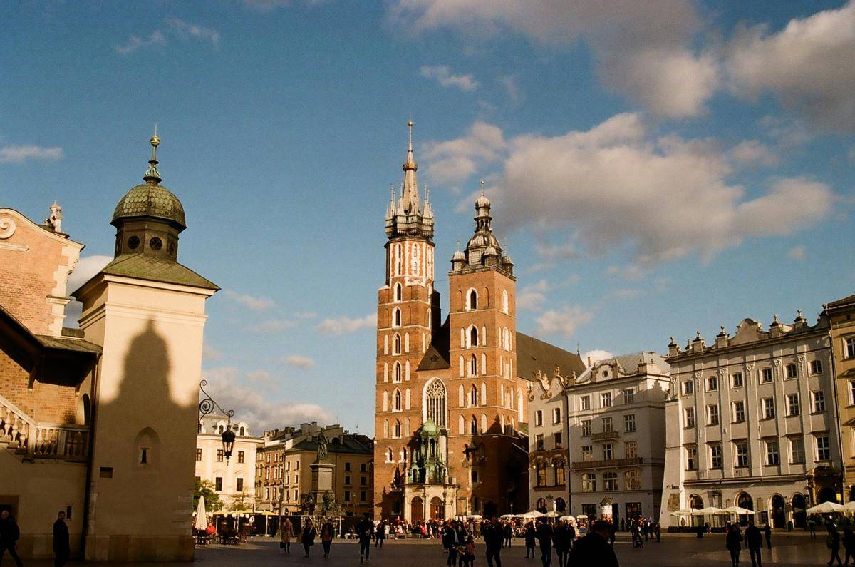 potret Kota Krakow, Polandia
