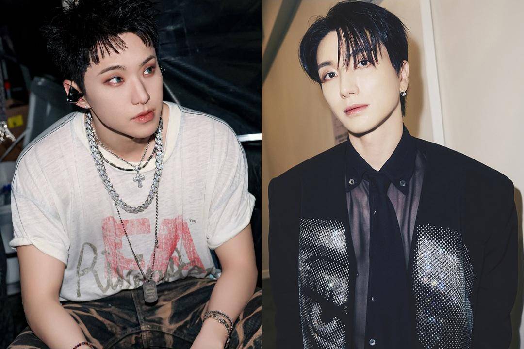 Hoshi SEVENTEEN dan Leeteuk Super Junior 