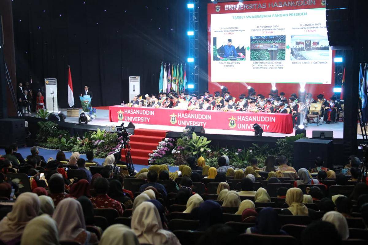 Perayaan Dies Natalis ke-69 Unhas di Makassar, Sabtu (13/9/2025). (Dok. Istimewa)