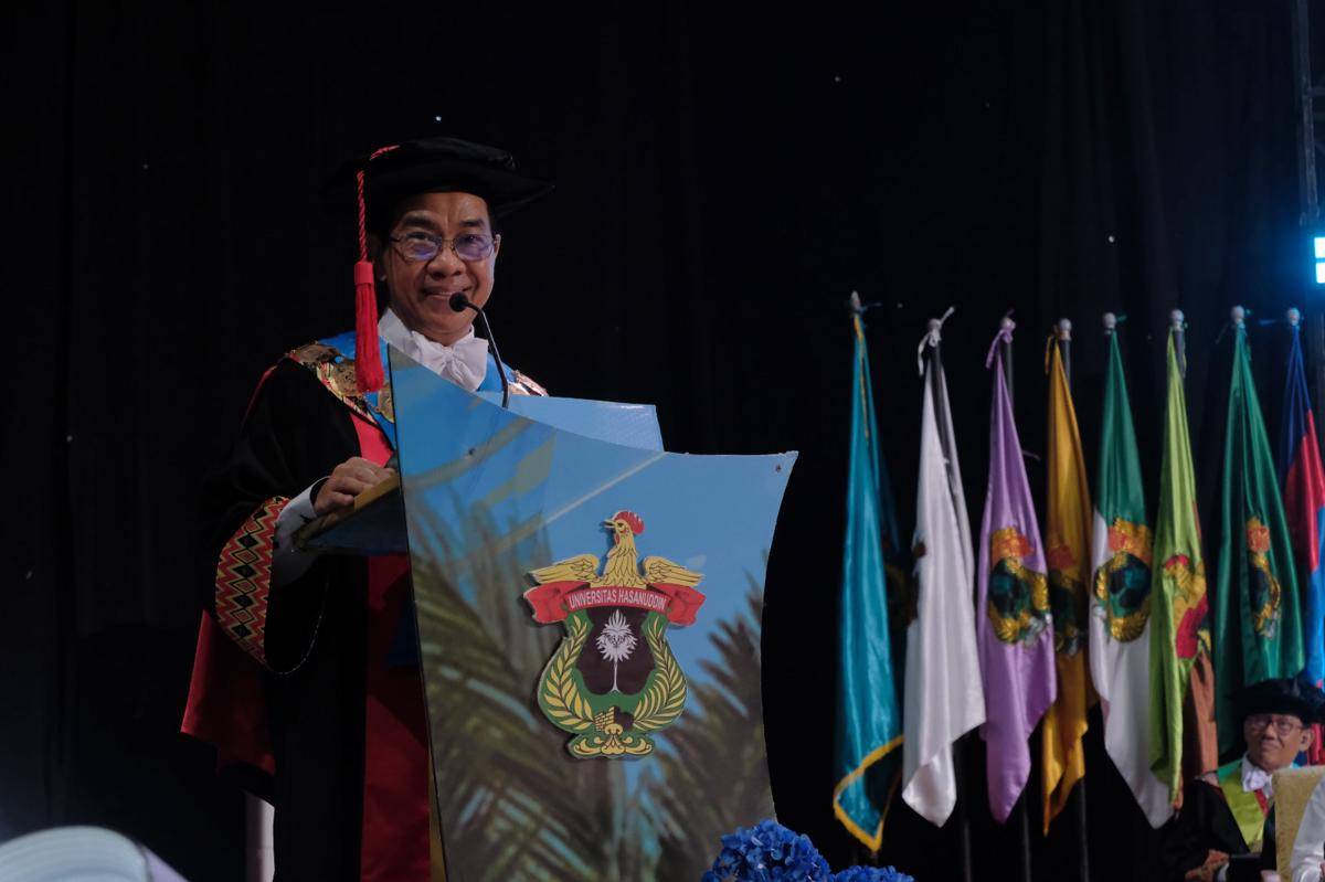 Rektor Unhas Prof. Jamaluddin Jompa. (Dok. Istimewa)