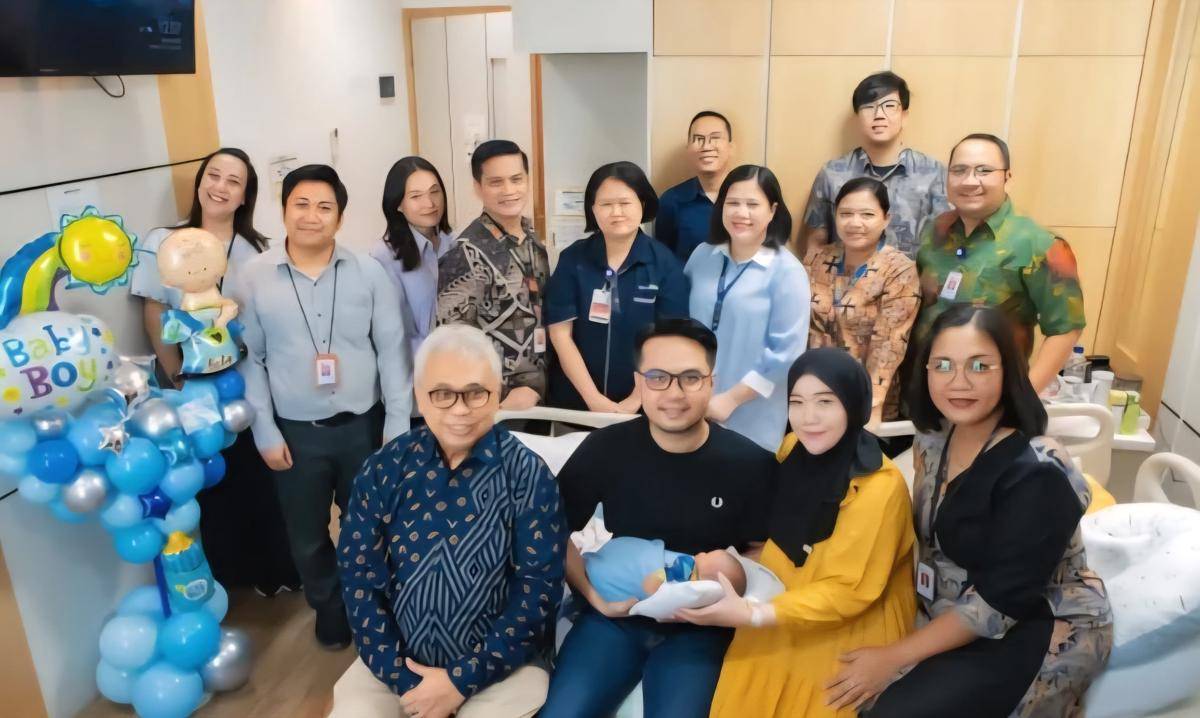 Keberhasilan program bayi tabung ke-500 di RS Siloam Sriwijaya Palembang (Dok: RS Siloam Sriwijaya)