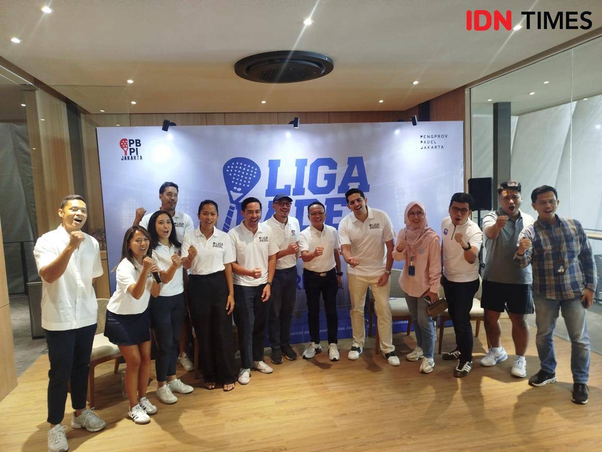 Liga Padel siap hadir di Jakarta. (IDN Times/Sandy Firdaus)