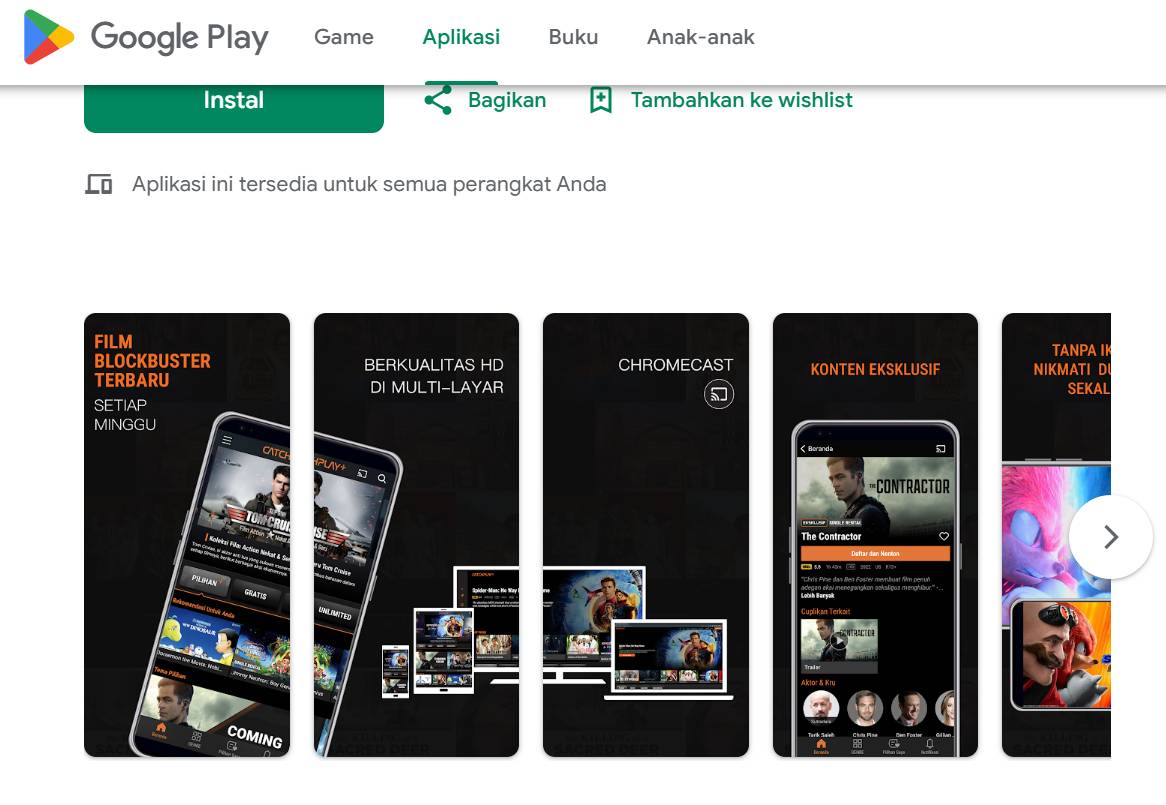 aplikasi nonton film gratis di Android