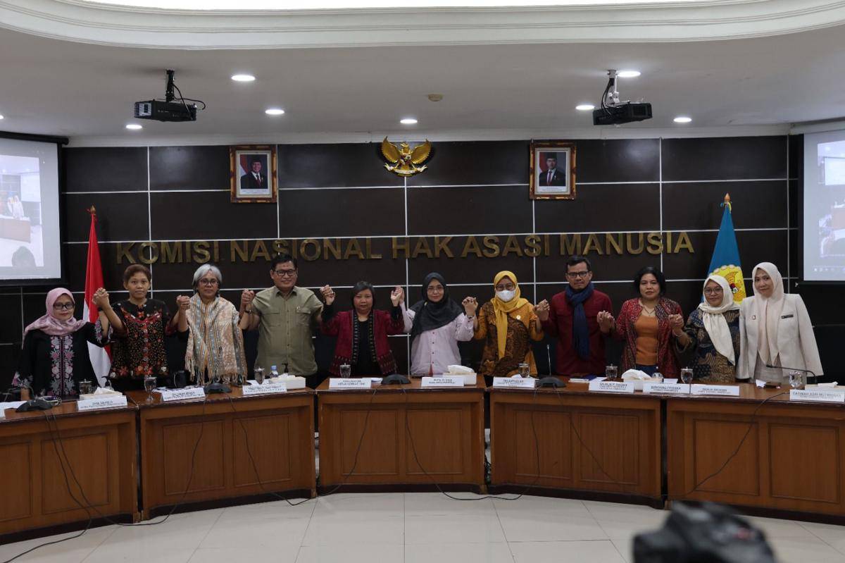 konferensi pers: Pembentukan tim independen LN HAM untuk pencarian fakta peristiwa unjuk rasa dan kerusuhan Agustus–September 2025 (Dok/LPSK)