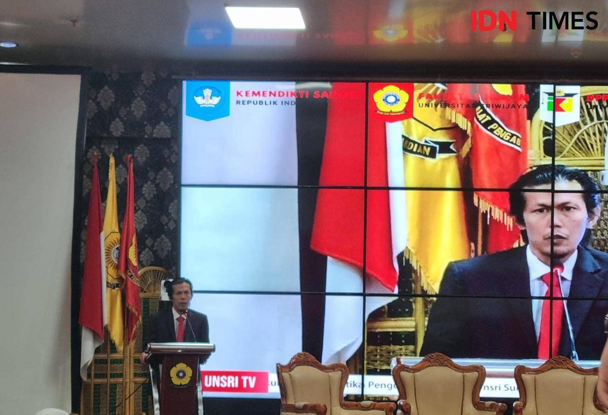 Ketua Ikatan Alumni FH Unsri Arief Patramijaya atau Patra M Zen (IDN Times/Rangga Erfizal)