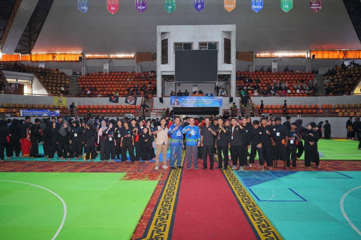 Kejuaraan Pencak Silat Piala Rektor III Unila 2025 (Dok.Unila)