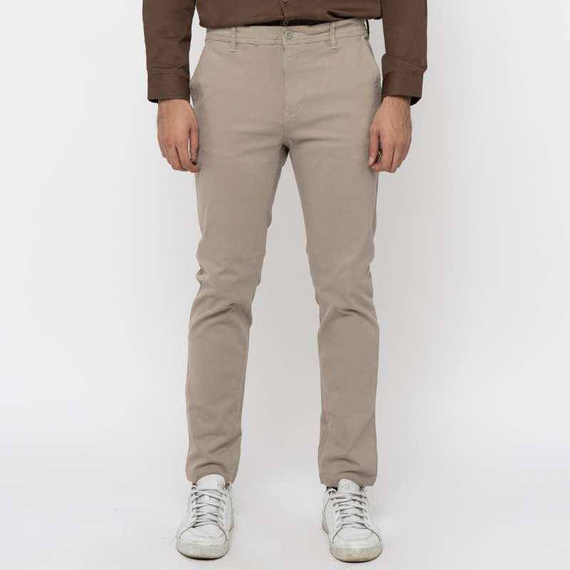 M231 Chino Pants Slim Fit Stretch Cream C1095 (blibli.com/M231 Flagship Store)