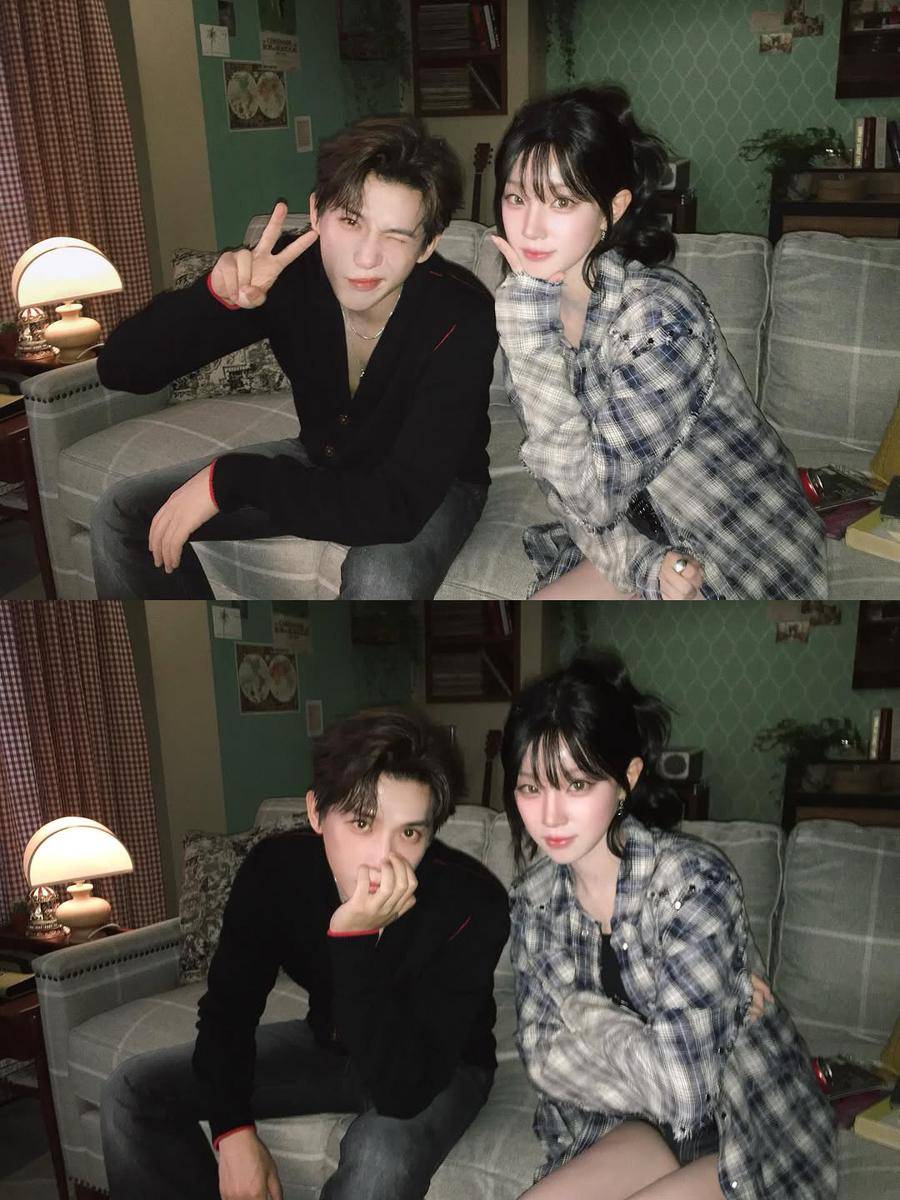 potret akrab Yuqi i-dle dan Wang Anyu (instagram.com/yuqisong.923)