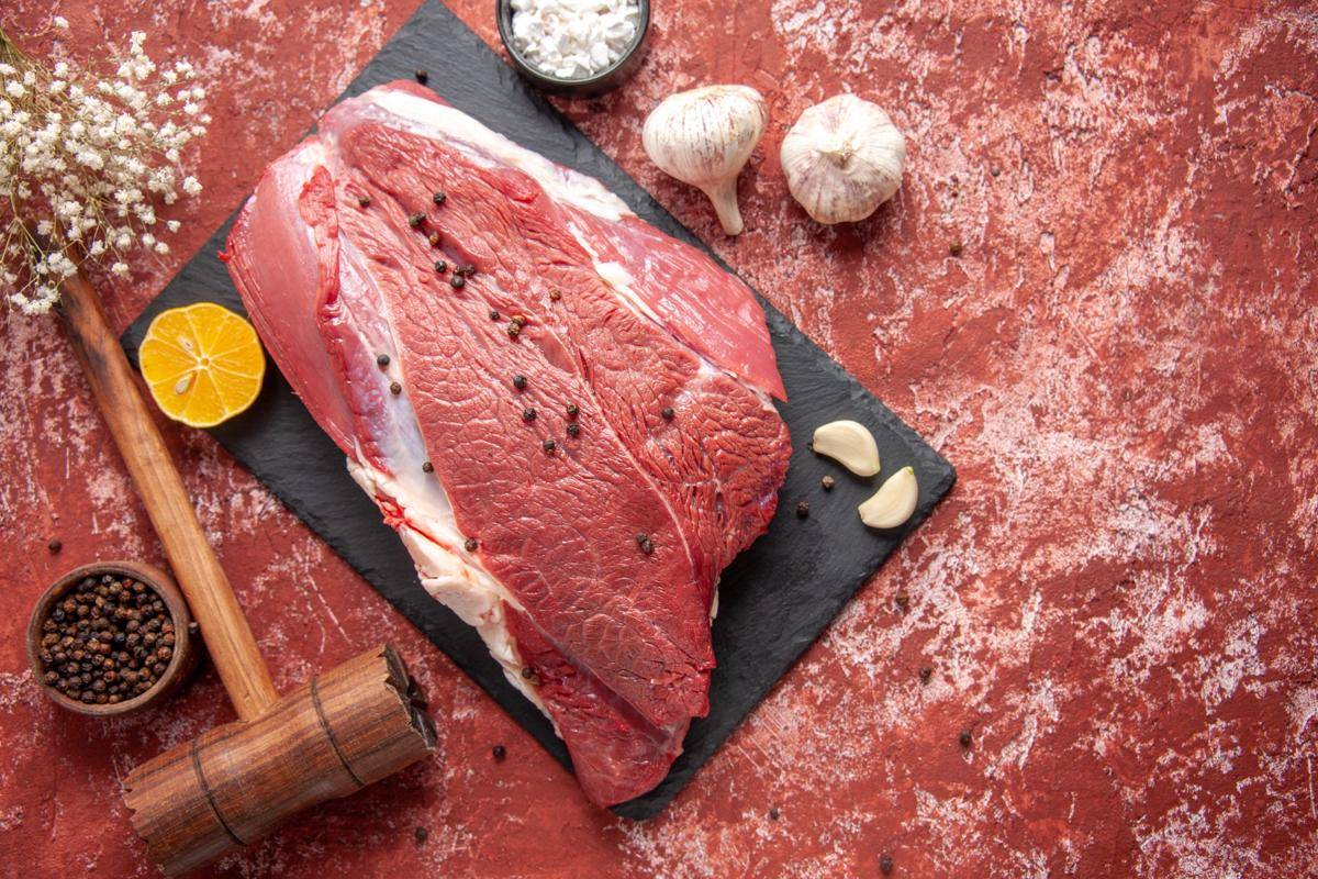 ilustrasi daging sapi has dalam