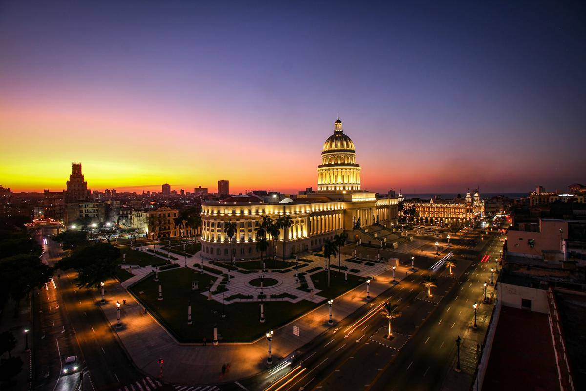 potret Kota Havana, Kuba 