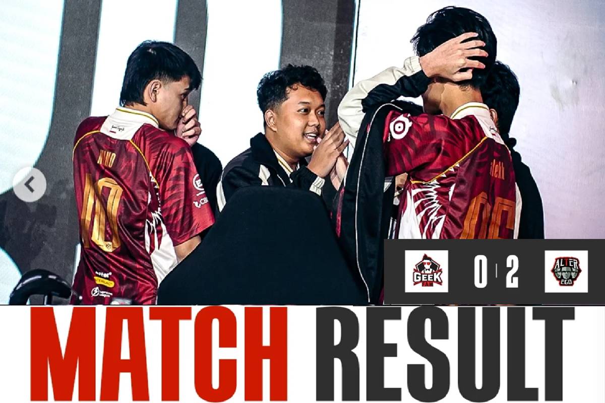 AE kalahkan GEEK 2-0 