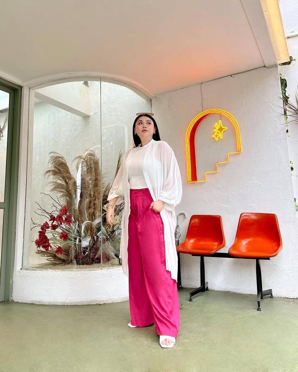 ide OOTD ke kantor ala Clarissa Putri (instagram.com/clarissaputri_)