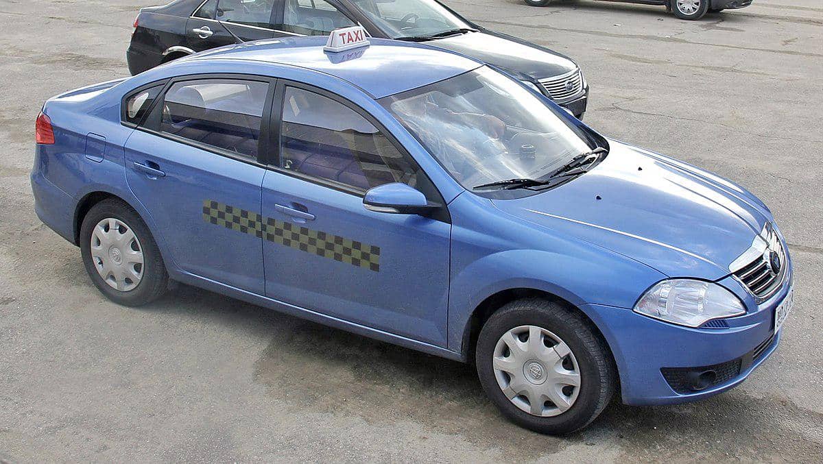 potret taksi Hwiparam III milik Pyeonghwa Motors 