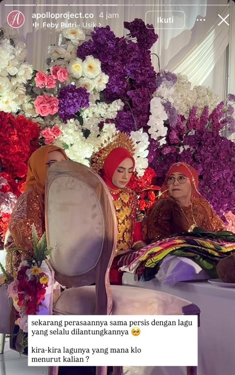 potret Feby Putri jalani tradisi Mappacci 