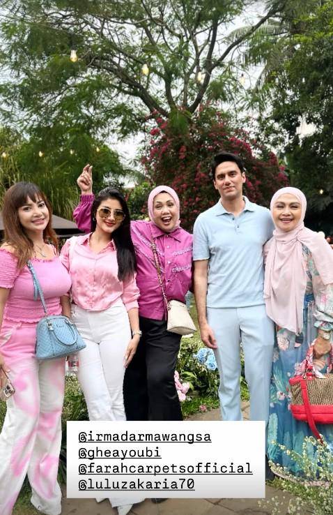 Artis di Pesta Gender Reveal Vika Kolesnaya (Instagram.com/bilsky16)