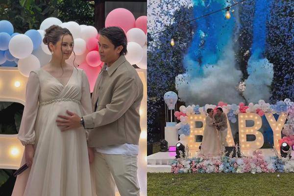 Gender Reveal Vika Kolesnaya (Instagram.com/farahcarpetsofficial)