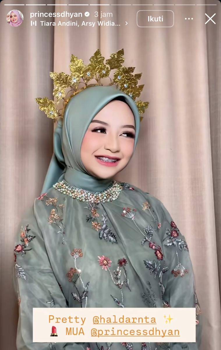 potret Arafah Rianti dan Halda Rianta jadi bridesmaid di pernikahan Feby Putri dan Adam Febrian