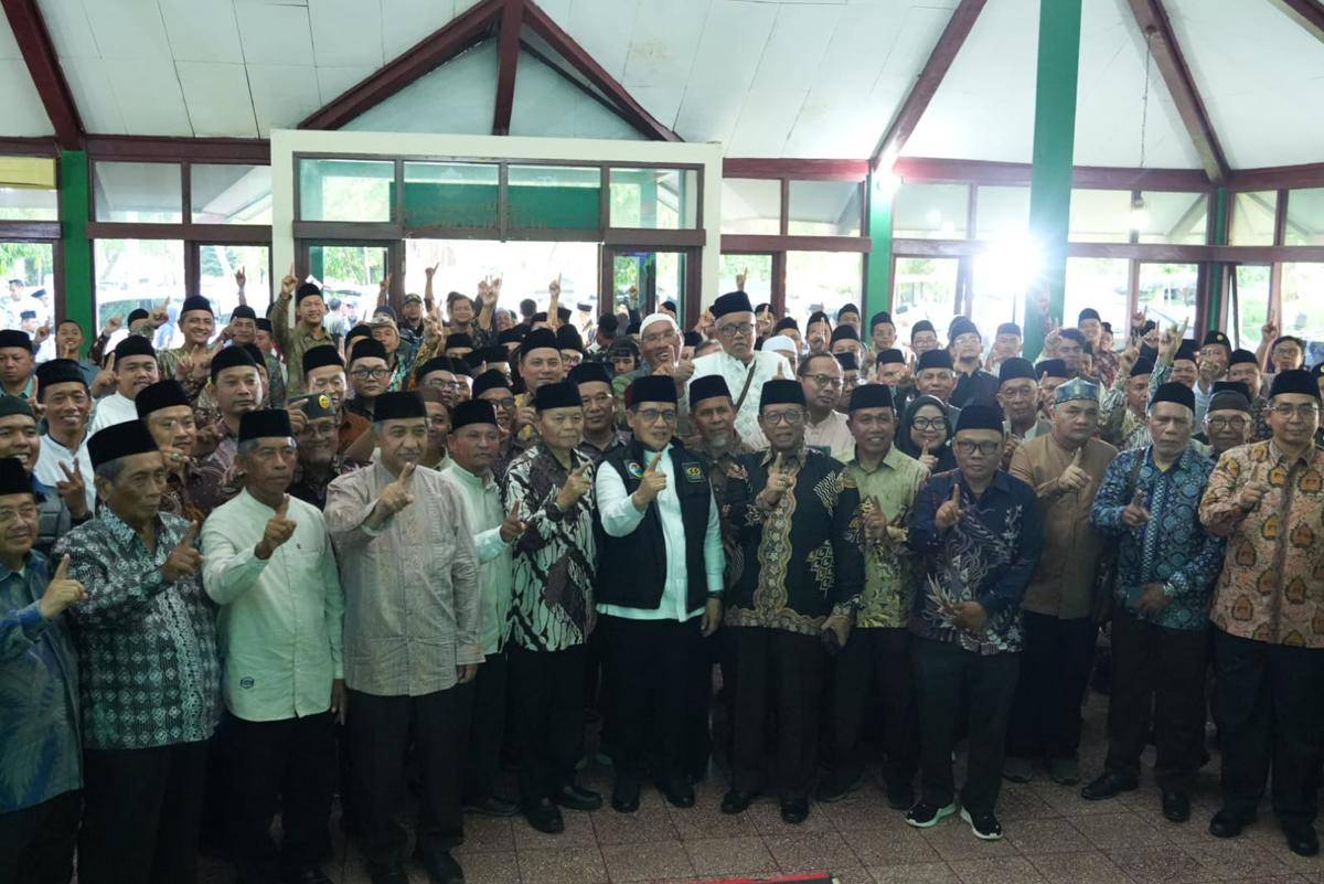 Sarasehan Pimpinan Pesantren Alumni Gontor di Aula Nyi Ageng Serang Buperta Cibubur, Cimanggis Depok, Jawa Barat, pada Sabtu (13/9/2025). (Dok. Kemenag)