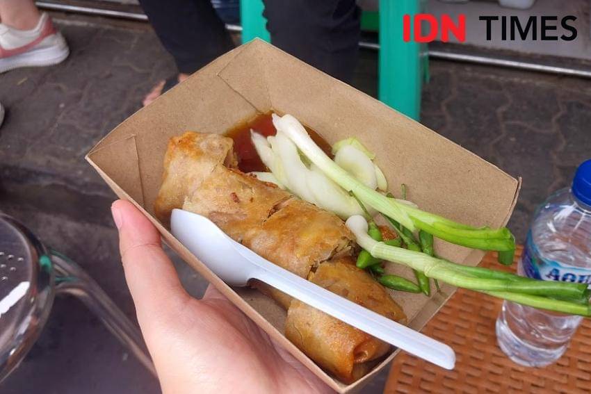 Potret loenpia khas Semarang